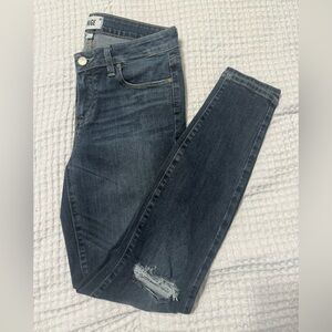 Paige Womens Jeans Verdugo Ankle Skinny Stretchy Dark Wash Size 29